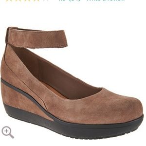 NWT Clark's Wynnmere Fox Womens size10 wedge